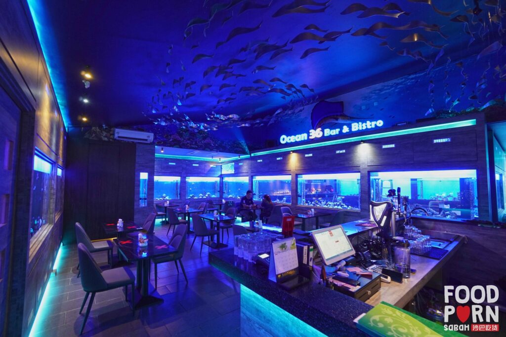 Pertama Di Sabah, Ocean36 Tawar Suasana Restoran Berkonsepkan Aquaria KLCC