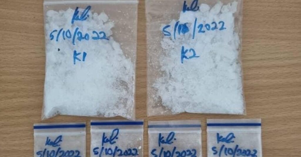 Warga Emas Ditangkap Dengan Dadah Metamfetamin Dan Ketamin Bernilai RM5,000 Di Sibu