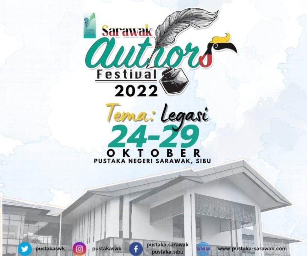 Tema Legasi, Festival Penulis-Penulis Sarawak Akan Menemui Penggiat Seni Di Pustaka Sibu