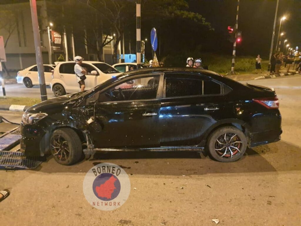 Penunggang Motosikal Berkuasa Tinggi Maut Rempuh Kereta Di Jalan Desa Wira