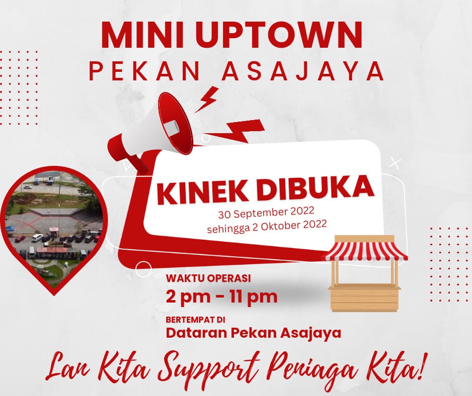 Tarikan Terbaharu Di Asajaya, Mini Uptown Asajaya Kini Dibuka