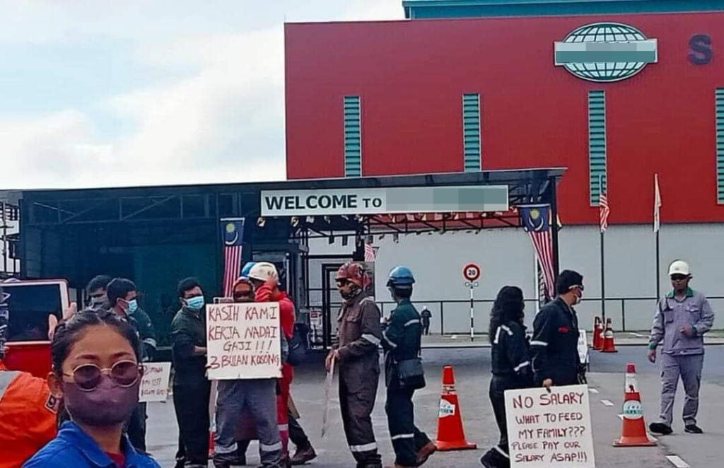 Pekerja Mogok, Sebuah Syarikat Di Bintulu Ini Tak Bayar Gaji Selama 3 Bulan