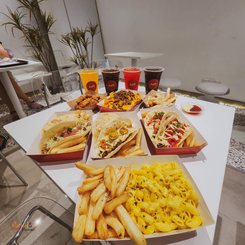 Khas Buat Food Hunter, Loft Menyajikan Set Hidangan Mexico Yang Enak Di Kuching