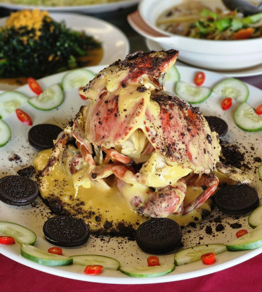 Pencinta Seafood, Wajib Cuba Menu Istimewa 'Oreo Cheese Crab' Hanya Di Crab Master Kuching