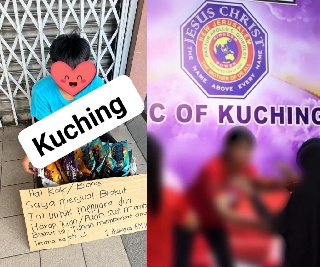 Guna Kanak-Kanak Kumpul Dana Untuk Gereja, Netizen Bertindak Kongsi Bukti Ini Adalah Sindiket