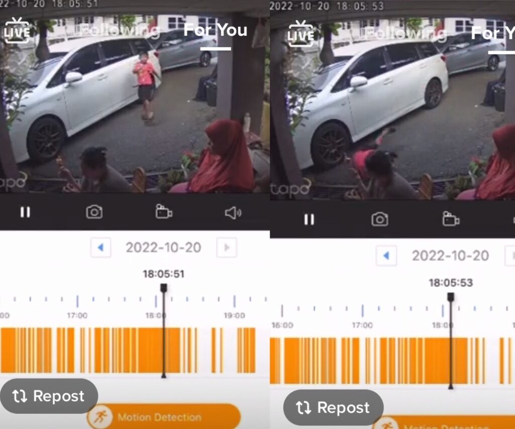 Rakaman CCTV Budak Lelaki Tiba-Tiba Jatuh Tergolek, Buat Netizen Di TikTok Berdekah