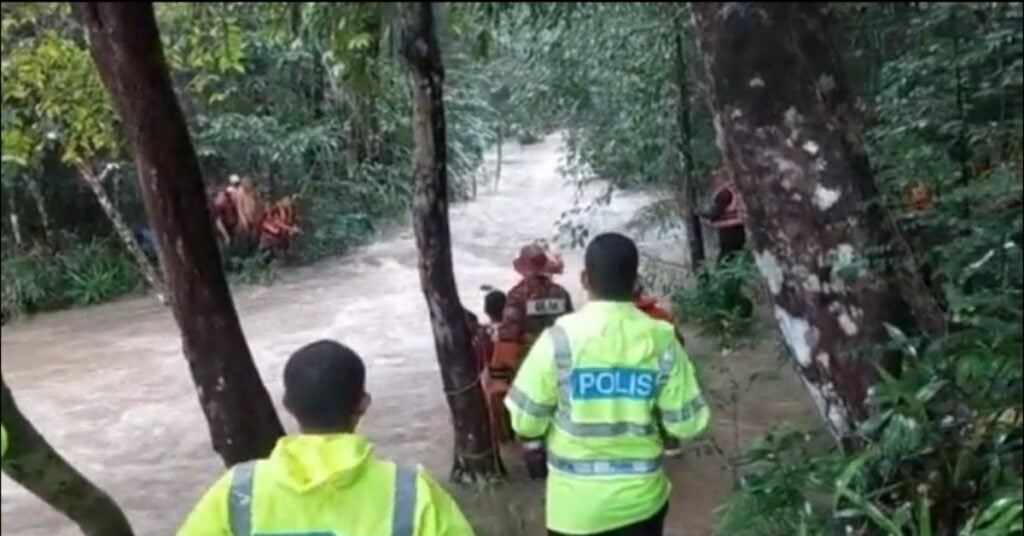 Muncul Kepala Air, 44 Orang Terperangkap Di Air Terjun Telaga Tujuh Langkawi