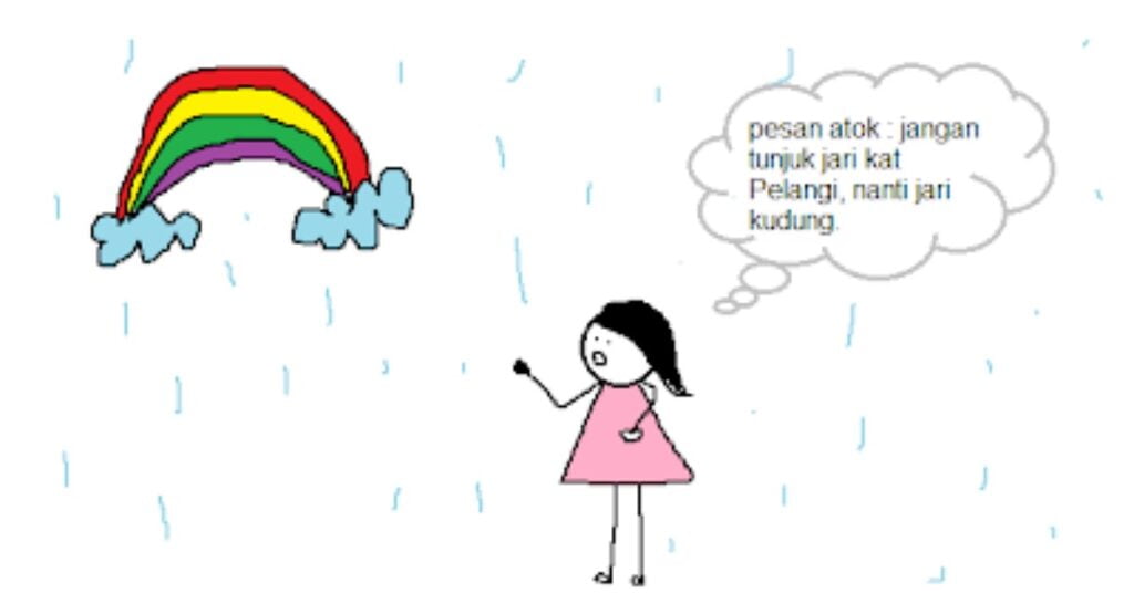 ‘Jangan Tunjuk Pelangi Nanti Jari Kudung’, Ketahui Pantang Larang Popular Zaman Kanak-Kanak Serta Logiknya