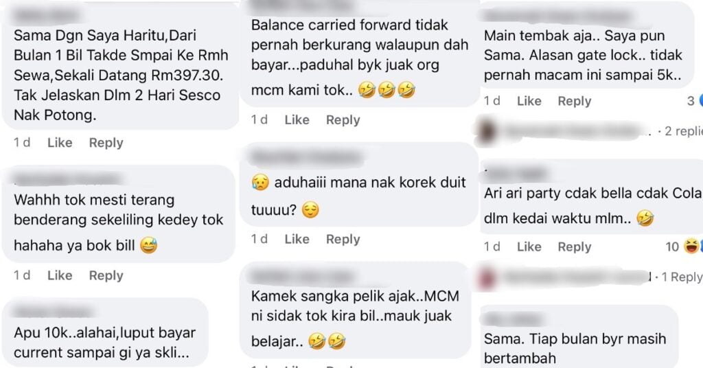 Tunggakan Bil Elektrik Hampir Cecah RM10K Tular Dan Hal Ini Banyak Terjadi Seperti Tiada Kesudahan