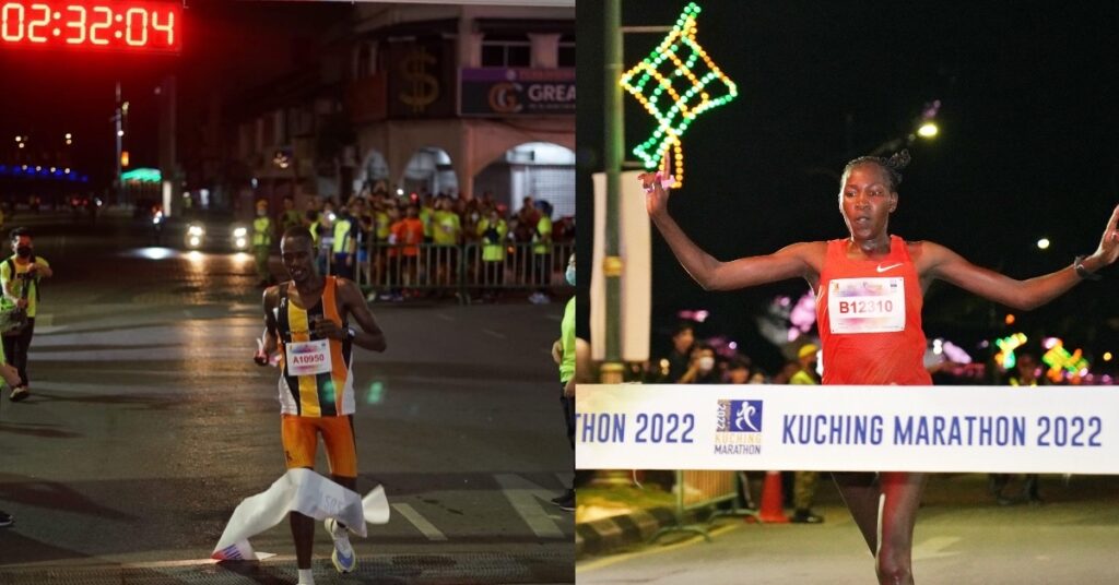 Warga Kenya Bolot Gelaran Juara Untuk Acara Kuching Marathon 2022