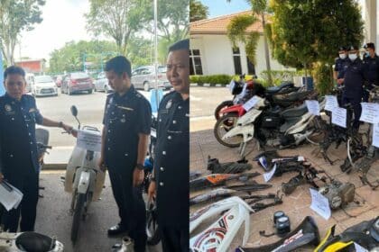 Aktif Curi Motor Di Sekitar Kampung Sebandi, 'Geng Fuad' Akhirnya Tumpas