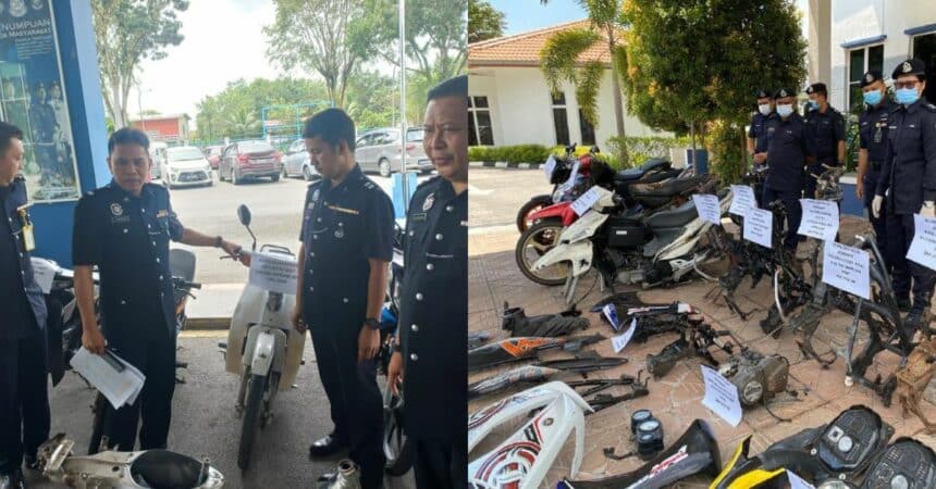 Aktif Curi Motor Di Sekitar Kampung Sebandi, 'Geng Fuad' Akhirnya Tumpas