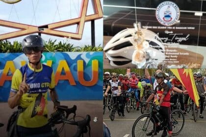 Dari Bintulu Ke Tawau, Warga Emas Kayuh Basikal Sejauh 900 KM Gagahkan Misi Solo