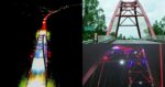 Tarikan Terbaharu Di Jambatan Merah Bintangor, Kini Dihiasi Dengan Warna Warni Lampu LED