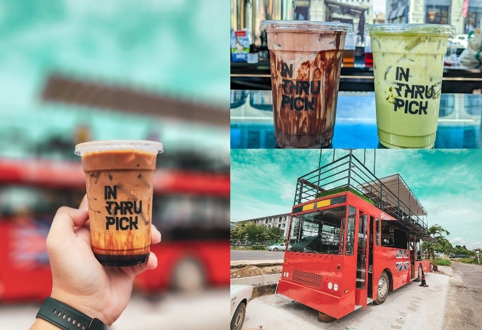 Berkonsepkan British Style, Ketahui Kafe Unik Di Dalam Bas Double Decker Di Kuching