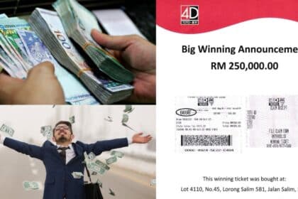 Dapat RM250K Sekelip Mata, Individu Dari Sibu Ini Bertuah Menang Hadiah Toto