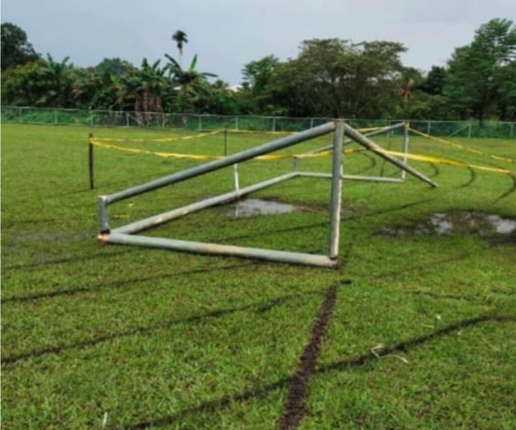 Kanak-Kanak Meninggal Dunia Selepas Ditimpa Tiang Gol Di Menggatal, Sabah
