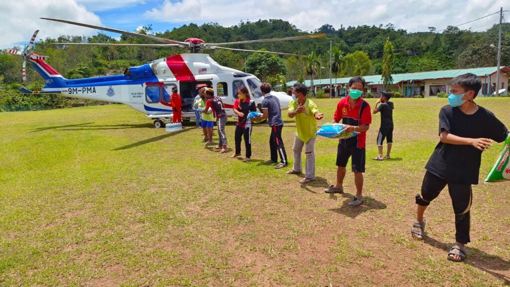 Bantuan Helikopter Buat Persiapan Banjir Digerakkan Ke Sarawak