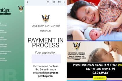 Ini Langkah Mudah Mohon Bantuan Ibu Bersalin Sarawak Bernilai RM 450