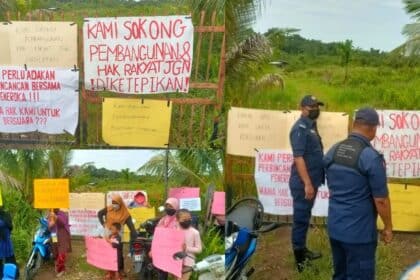 'Jangan Ketepikan Hak Rakyat', Penduduk Di Bintulu Berhimpun Untuk Tuntut Tanah