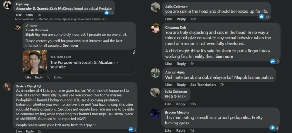Mengaku Tuhan Dan Sokong Pedofil, Netizen Gesa Untuk Berwaspada Dengan Lelaki Ini