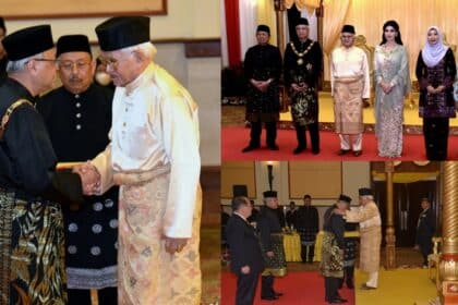 PM Malaysia Datuk Seri Ismail Sabri Terima Gelaran 'Datuk Patinggi' Dari TYT Sarawak
