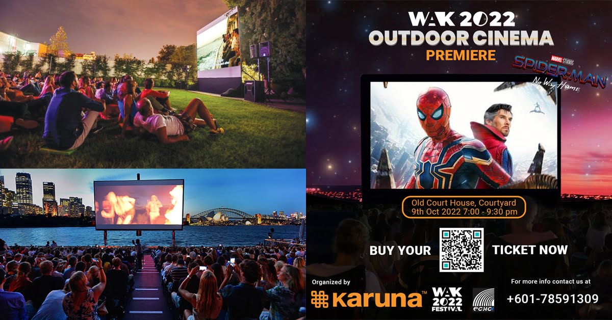 Panggung Wayang 'Outdoor' Pertama Di Kuching, Tayangan Bermula 9