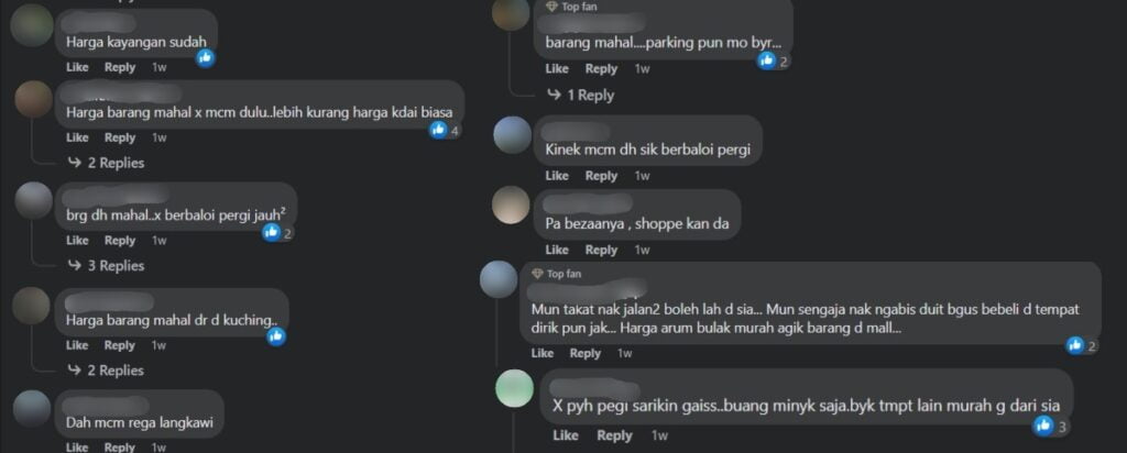 Pasar Serikin Kembali Beroperasi, Netizen Ujar Harga Barang Semakin Mahal