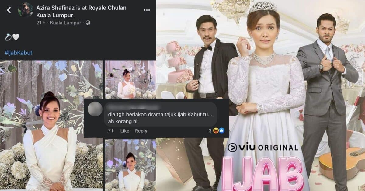 Pelakon Muat Naik Gambar Kahwin, Tetapi Kapsyen Pula Jadi Perhatian Netizen Sarawak