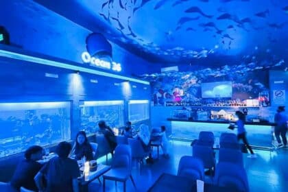 Pertama Di Sabah, Ocean36 Tawar Suasana Restoran Berkonsepkan Aquaria KLCC