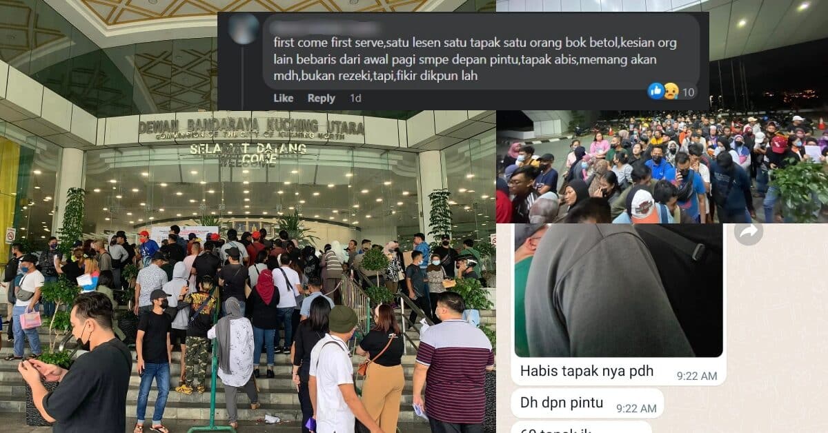 Sanggup Beratur 13 Jam Demi Dapatkan Tapak Jual, Sistem DBKU Undang Pelbagai Reaksi Netizen