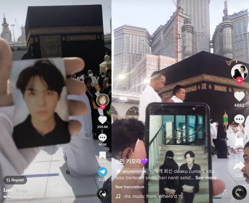 Tayang Gambar 'K-pop Idol' Depan Kaabah Untuk Konten, Individu Ini Dikecam Hebat Netizen