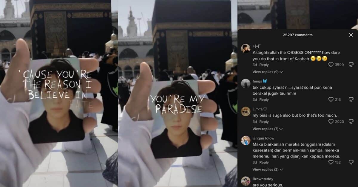 Tayang Gambar 'Kpop Idol' Depan Kaabah Untuk Konten, Tindakan Individu Ini Dikecam