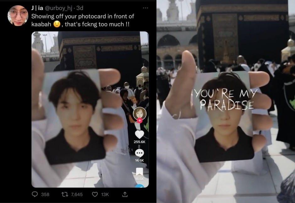 Tayang Gambar 'K-pop Idol' Depan Kaabah Untuk Konten, Individu Ini Dikecam Hebat Netizen