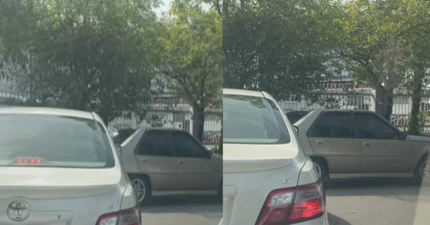 Parking Sebarang, Lelaki Ini Bengang Proton Lama Ini Buat Jalan Makin Sesak Di HUS