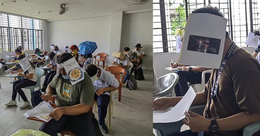 Guna Semasa Exam, Pelajar Dari Universiti Ini Tular Guna Topi 'Anti Menipu'