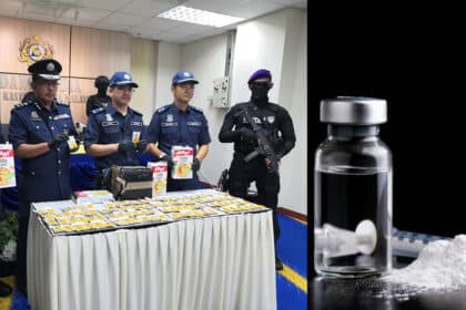 Bas Ekspres Menuju Ke Kuching Diserbu, Ketamin Bernilai RM384,700 Dirampas