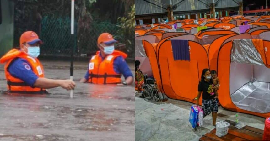 Jumlah Mangsa Banjir Pindah Ke Pusat Pemindahan Di Sarawak Meningkat