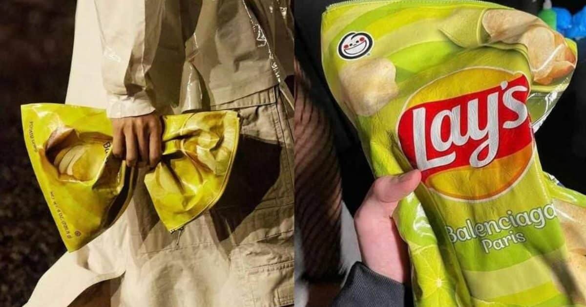 Lepas Plastik Sampah, Balenciaga Hasilkan Beg Peket Kerepek Kentang Harga RM 8K