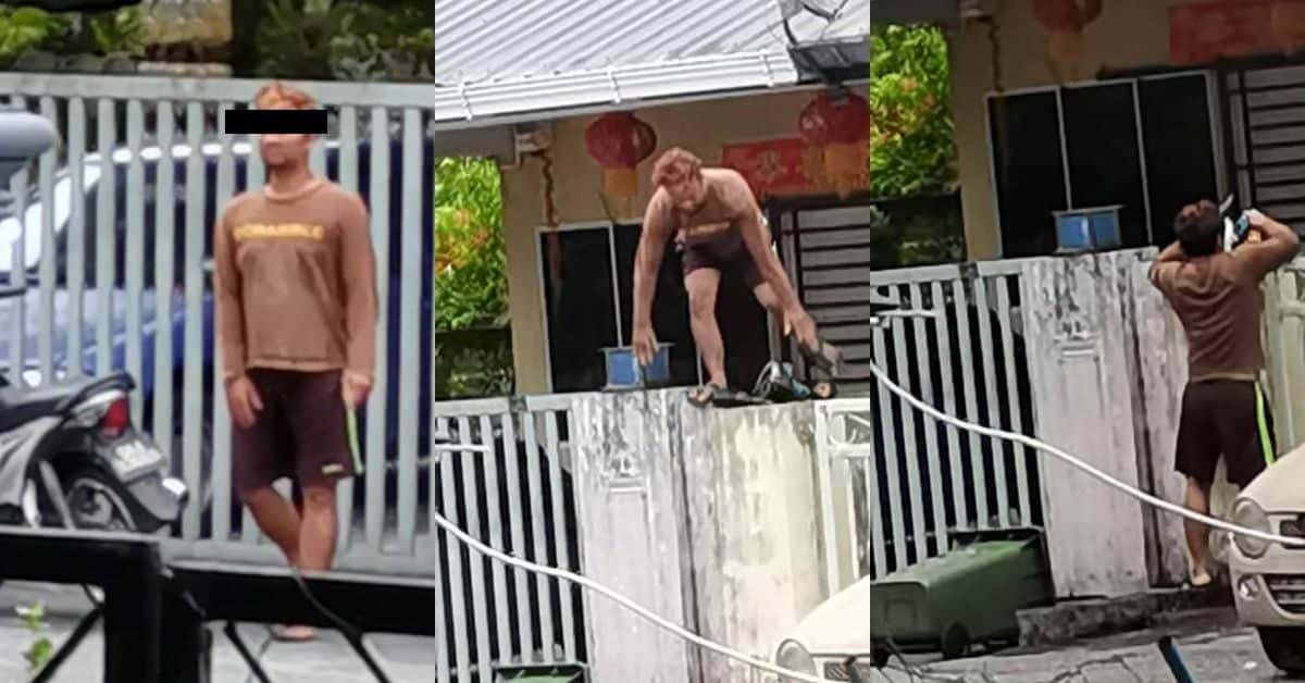 Tak Sedar Diri Dirakam, Pencuri Selamba Mencuri Siang Hari Di Sejijak