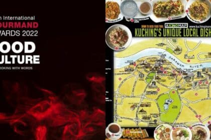 Diiktiraf Oleh UNESCO, Bandar Kuching Rangkul Anugerah Gourmand World Cookbook Award Di Paris