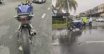 Penunggang Motosikal Maut Dilanggar Sebuah Lori Di Kuching