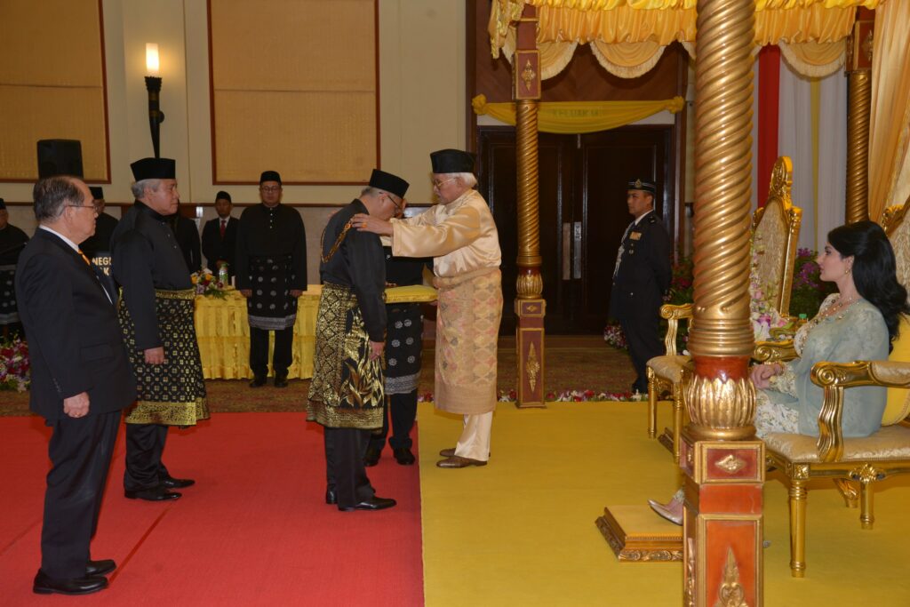 PM Malaysia, Datuk Seri Ismail Sabri Terima Gelaran 'Datuk Patinggi' Dari TYT Sarawak
