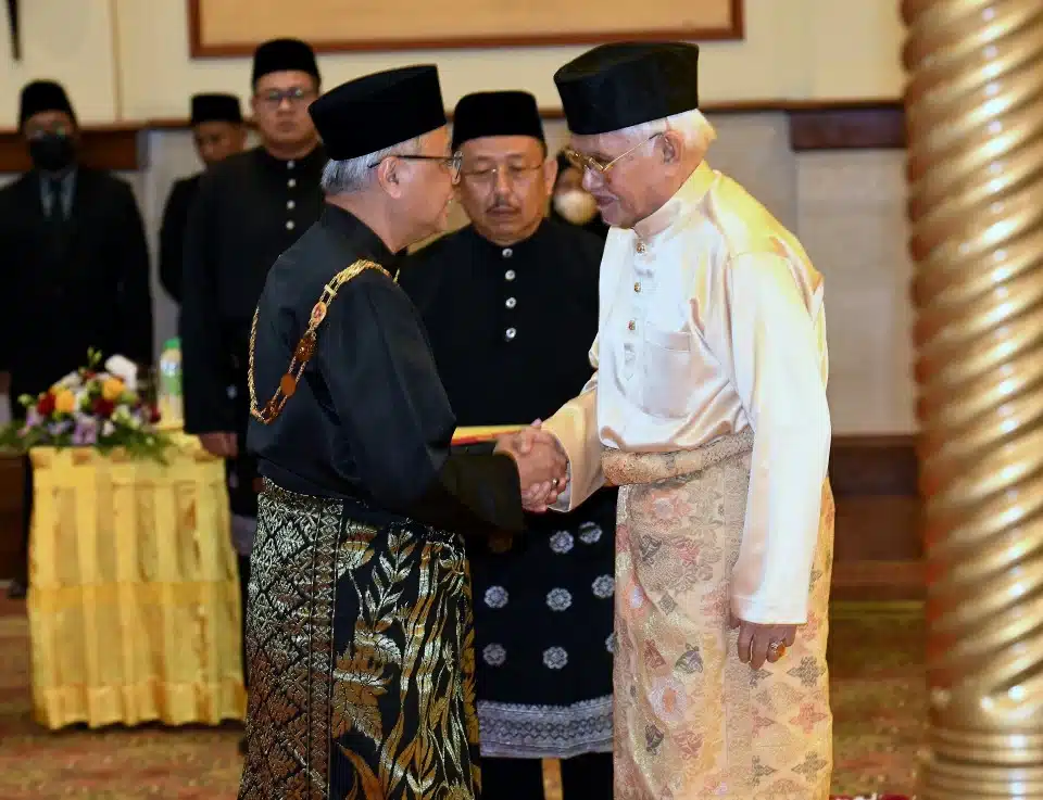 PM Malaysia, Datuk Seri Ismail Sabri Terima Gelaran 'Datuk Patinggi' Dari TYT Sarawak