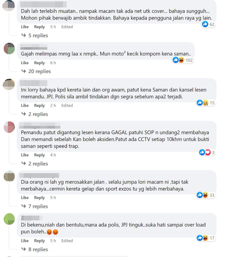 Lori Terlebih Muatan Dari Batu Niah Ke Bintulu Ini Buat Netizen Risau