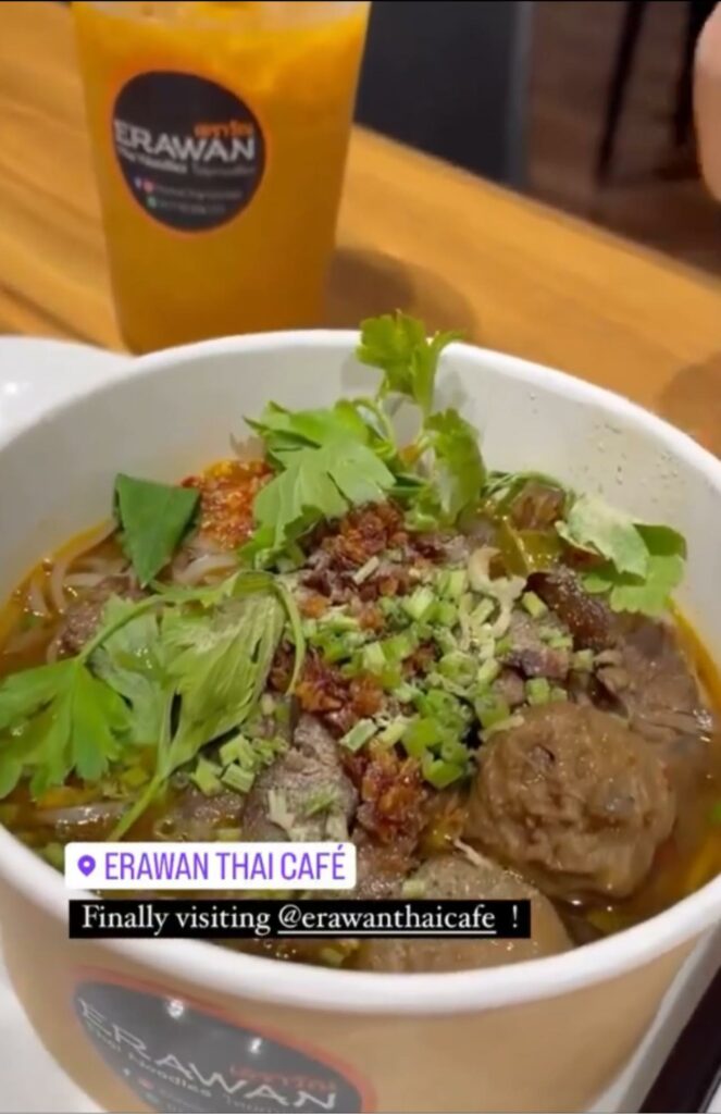 Menu Thai Menarik, Nikmati Makanan Thai Di Erawan Thai Cafe Di Kuching