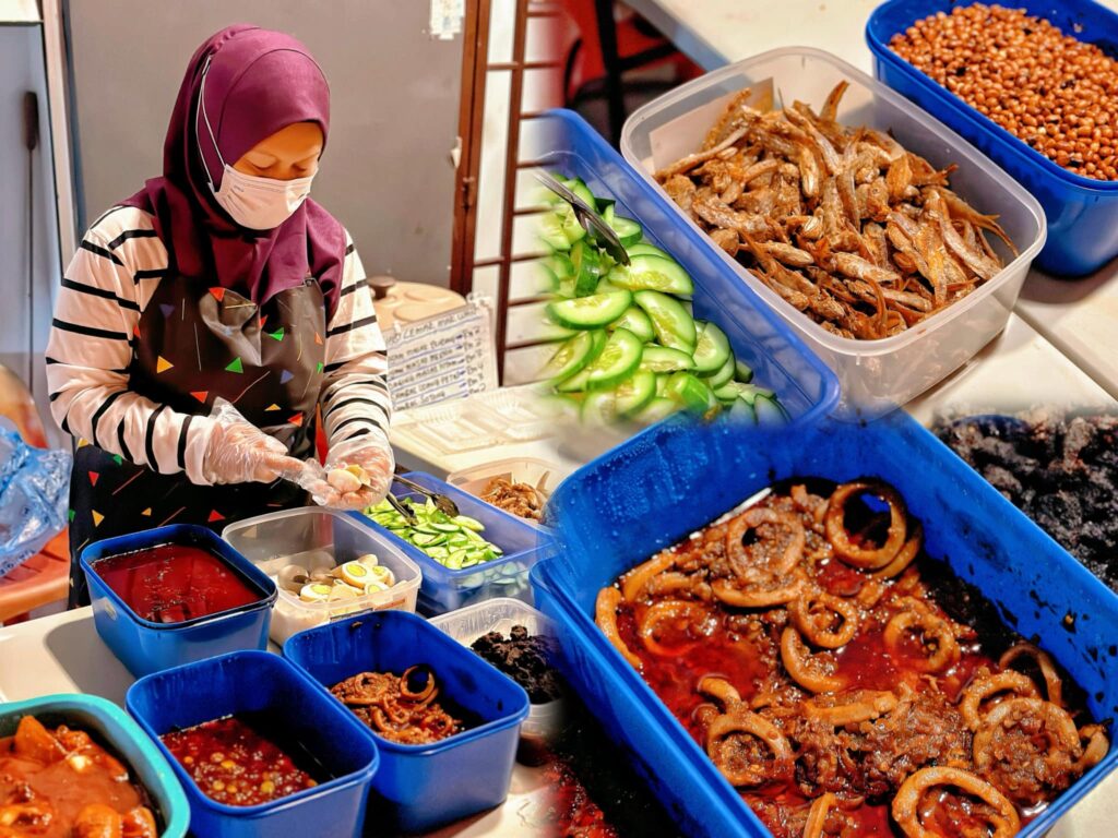 Buat Pemburu Nasi Lemak Malam, Anda Wajib Cuba Nasi Lemak Mak Wan Di TT3 Kuching