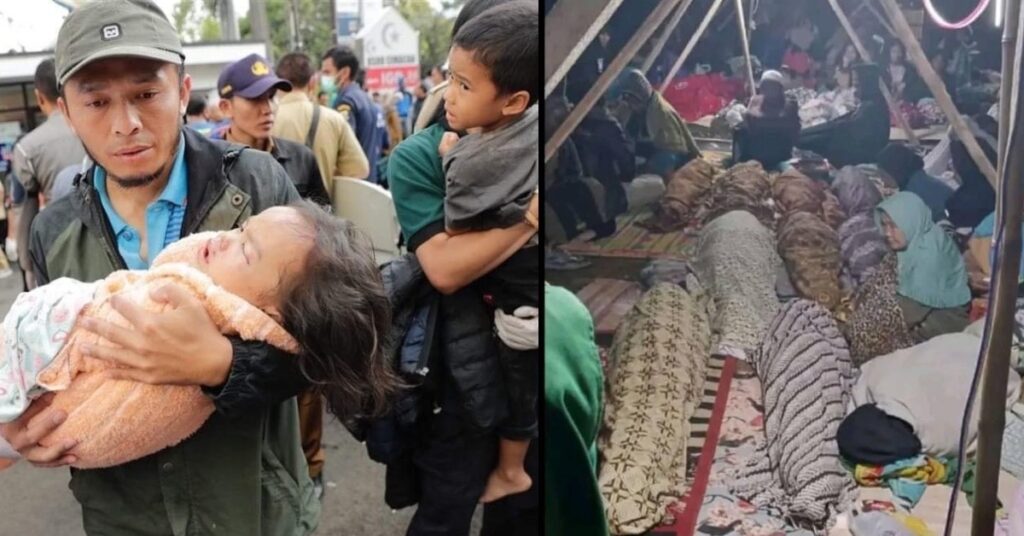 Indonesia Dilanda Gempa Bumi Bermagnitud 5.6, Lebih 162 Nyawa Telah Terkorban