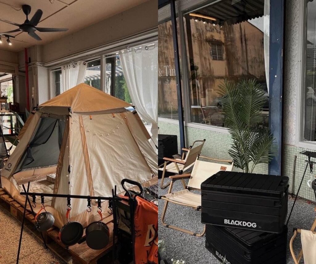 Berkhemah Dalam Kafe, Gaya Terbaru Dari Healers’ Cafe Di Kuching Yang Patut Anda Kunjungi