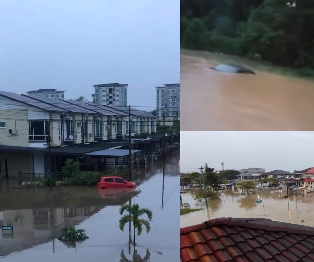 Bintulu Banjir, Tapi Keadaan Timbunan Botol Air Di Waterfront Jadi Bualan Netizen